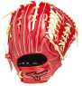 MIZUNO 2025 1AJGR335系列外野T網型手套(蘿蔔紅/奶油色)