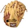Rawlings  2025 GR5FHTCA15W系列投手單片型手套(米色/棕色)