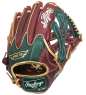 Rawlings  2025 GR5FHTCN55W系列內野X字型手套(酒紅/深綠)
