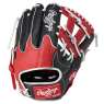 Rawlings  2025 GS5FHTC565W系列 壘球用 內野工字型手套(黑/紅)