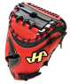 HA  2026 61-M9UTK 悳系列 M9型捕手手套(黑/紅 )