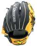 MIZUNO 2026 1ATGS267 系列內野單片型手套(黃/黑)