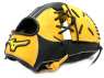 MIZUNO 2026 1ATGS267 系列內野單片型手套(黃/黑)