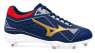 MIZUNO 2026 11GM2326系列固定釘棒球鞋(藏青/金/紅)