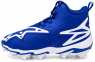 UA 2026  Harper 11 RM 6009956系列 高筒 膠釘壘球鞋(藍/白)