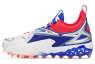 UA 2026 Harper 11 Pro TPU Low USA 6010456 系列膠釘壘球鞋(藍/紅/白)