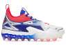 UA 2026 Harper 11 Pro TPU Low USA 6010456 系列膠釘壘球鞋(藍/紅/白)