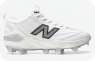 NB 2026 M30001LO 2E系列壘球膠釘鞋(白/灰 )